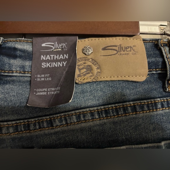 Silver Jeans Dark Blue Denim Pants (Boys) NWT - Picture 8 of 9